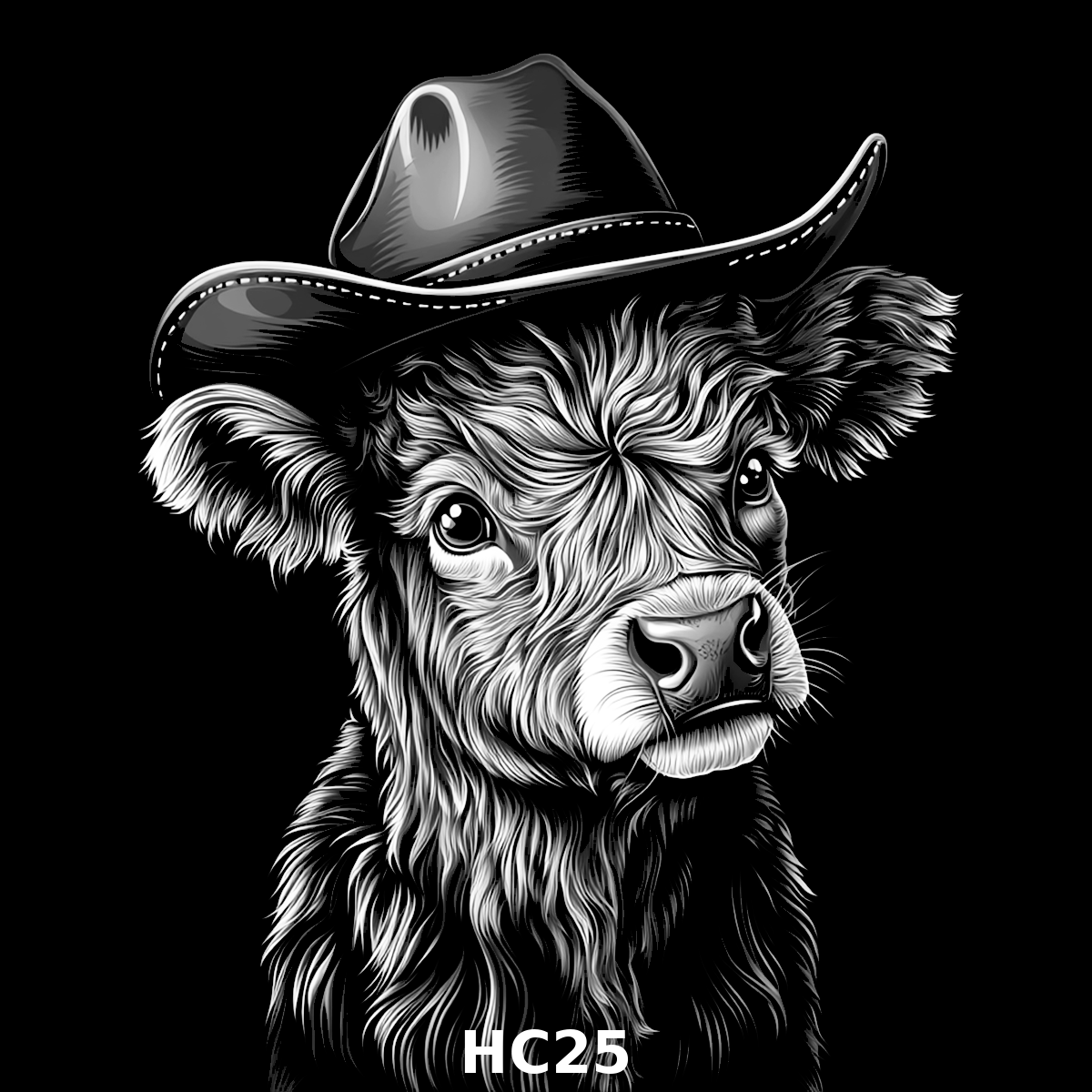 Set of four (4) Highland Cattle Coasters – Rustic Charm for Your Home