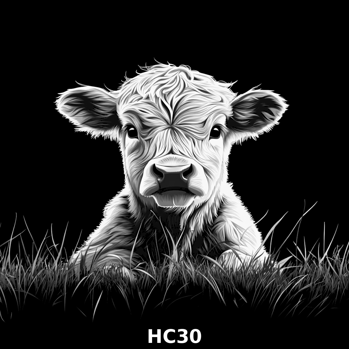 Set of four (4) Highland Cattle Coasters – Rustic Charm for Your Home