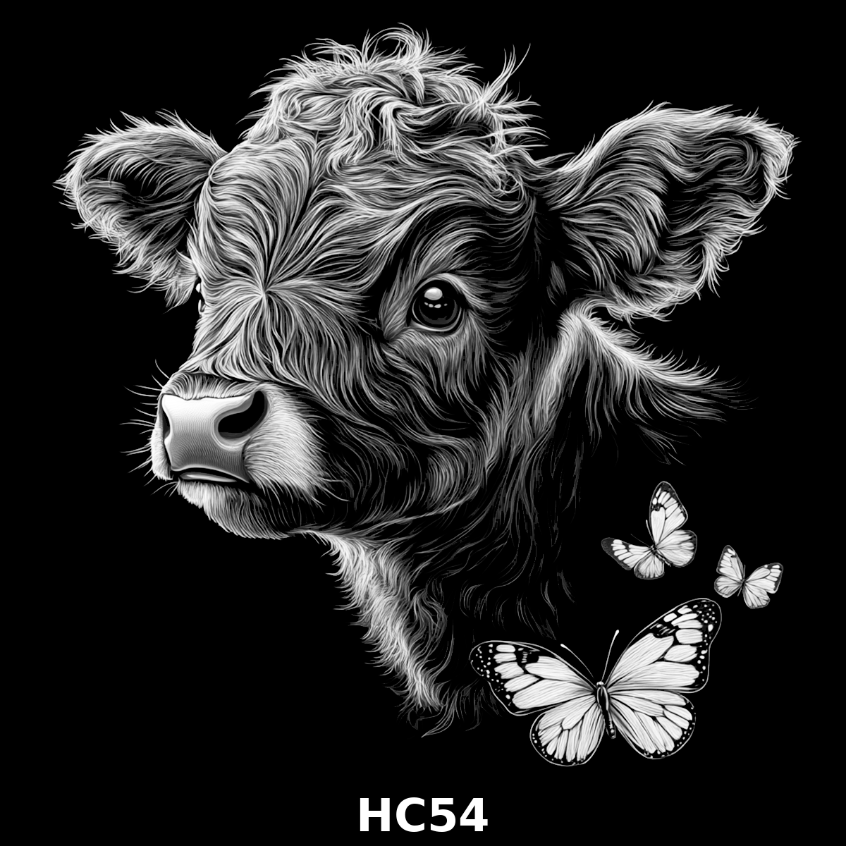 Set of four (4) Highland Cattle Coasters – Rustic Charm for Your Home