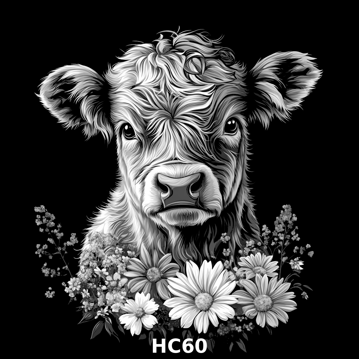 Set of four (4) Highland Cattle Coasters – Rustic Charm for Your Home