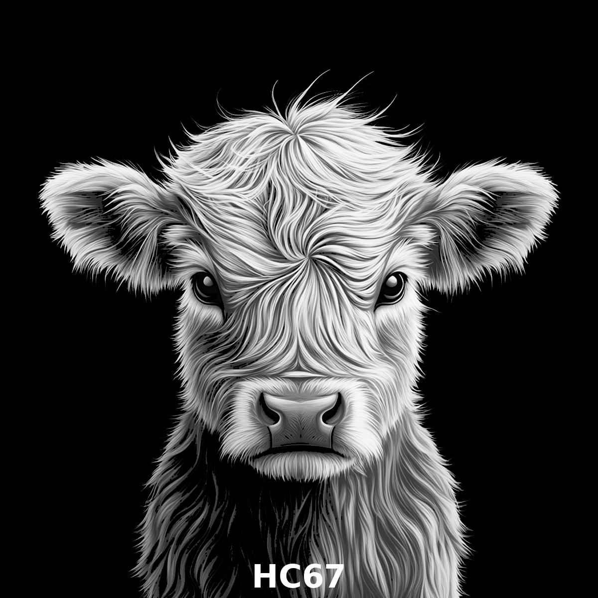 Set of four (4) Highland Cattle Coasters – Rustic Charm for Your Home