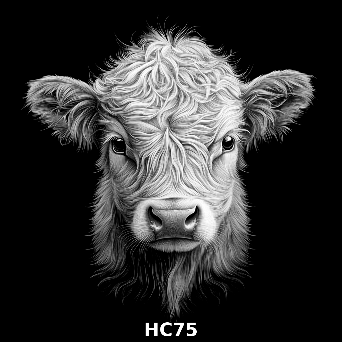 Set of four (4) Highland Cattle Coasters – Rustic Charm for Your Home