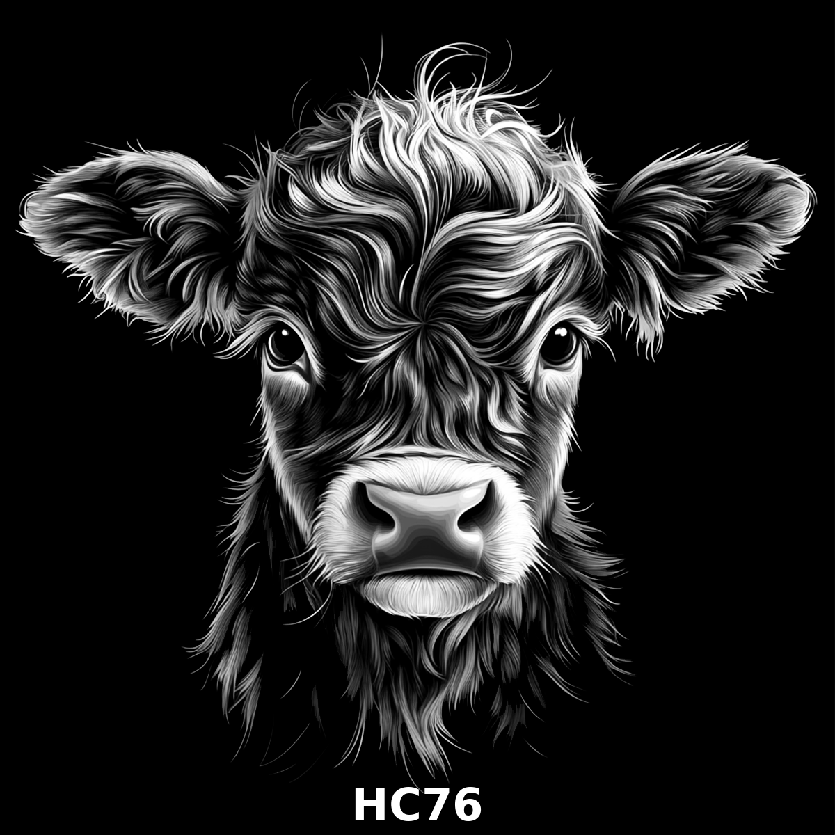 Set of four (4) Highland Cattle Coasters – Rustic Charm for Your Home