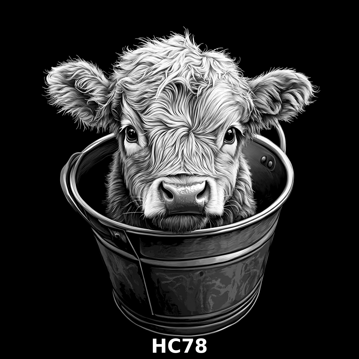Set of four (4) Highland Cattle Coasters – Rustic Charm for Your Home