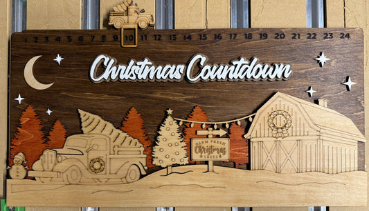 Tree Farm Advent Calendar