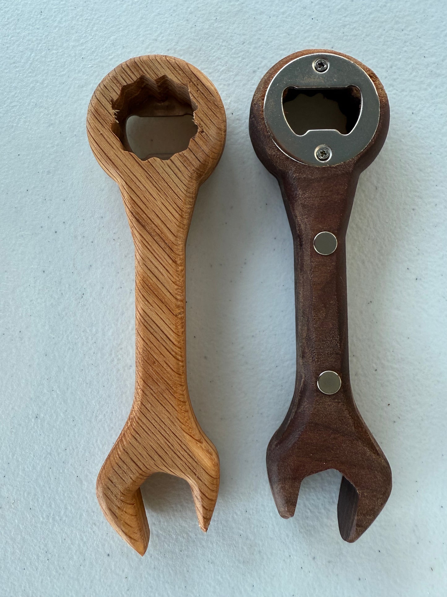 Wooden Wrench Bottle openers single