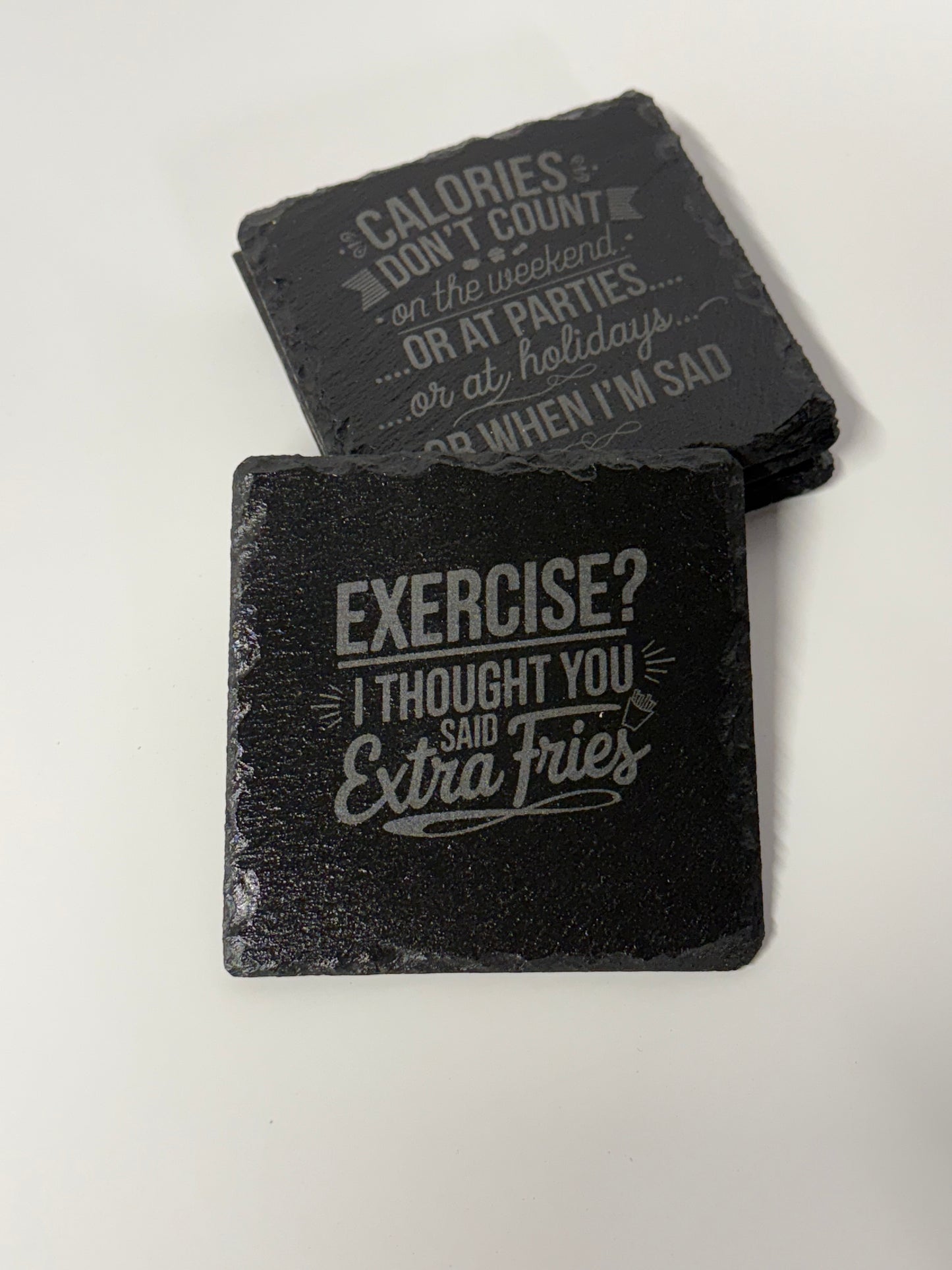 Set of four (4) Sassy / Sarcastic Coasters Volume 1